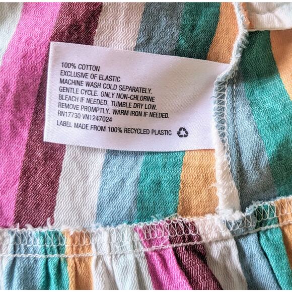 Ava & Viv Multicolor Striped Mini Dress - Picture 12 of 12